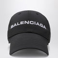 Balenciaga Black/white logo baseball cap