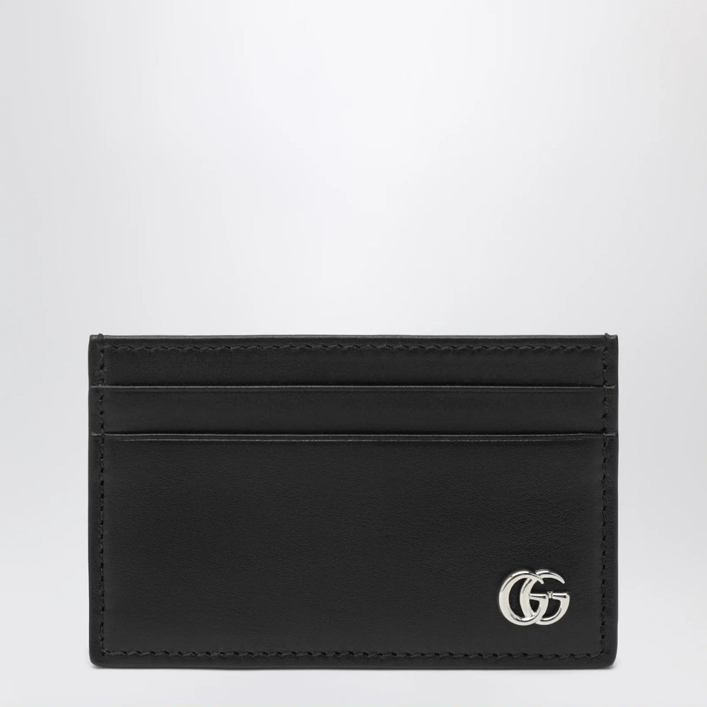 GUCCI Black GG Marmont Card Holder