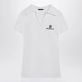 Balenciaga White short-sleeve Nano BB tank top