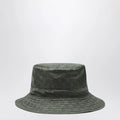 GUCCI Reversible dark green nylon GG hat