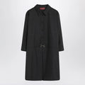 GUCCI Grey shirt dress in wool