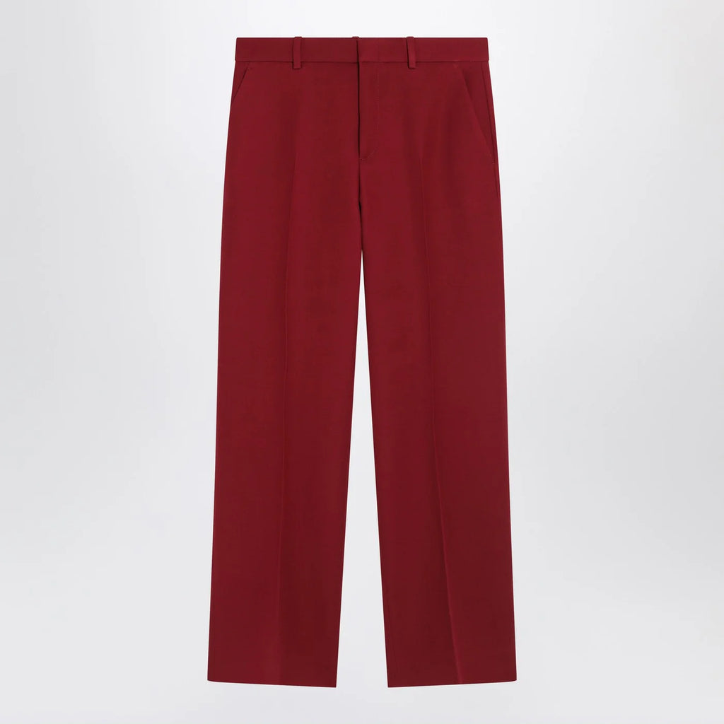 GUCCI Classic trousers in Anchor Red
