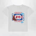 GUCCI White t-shirt with logo print