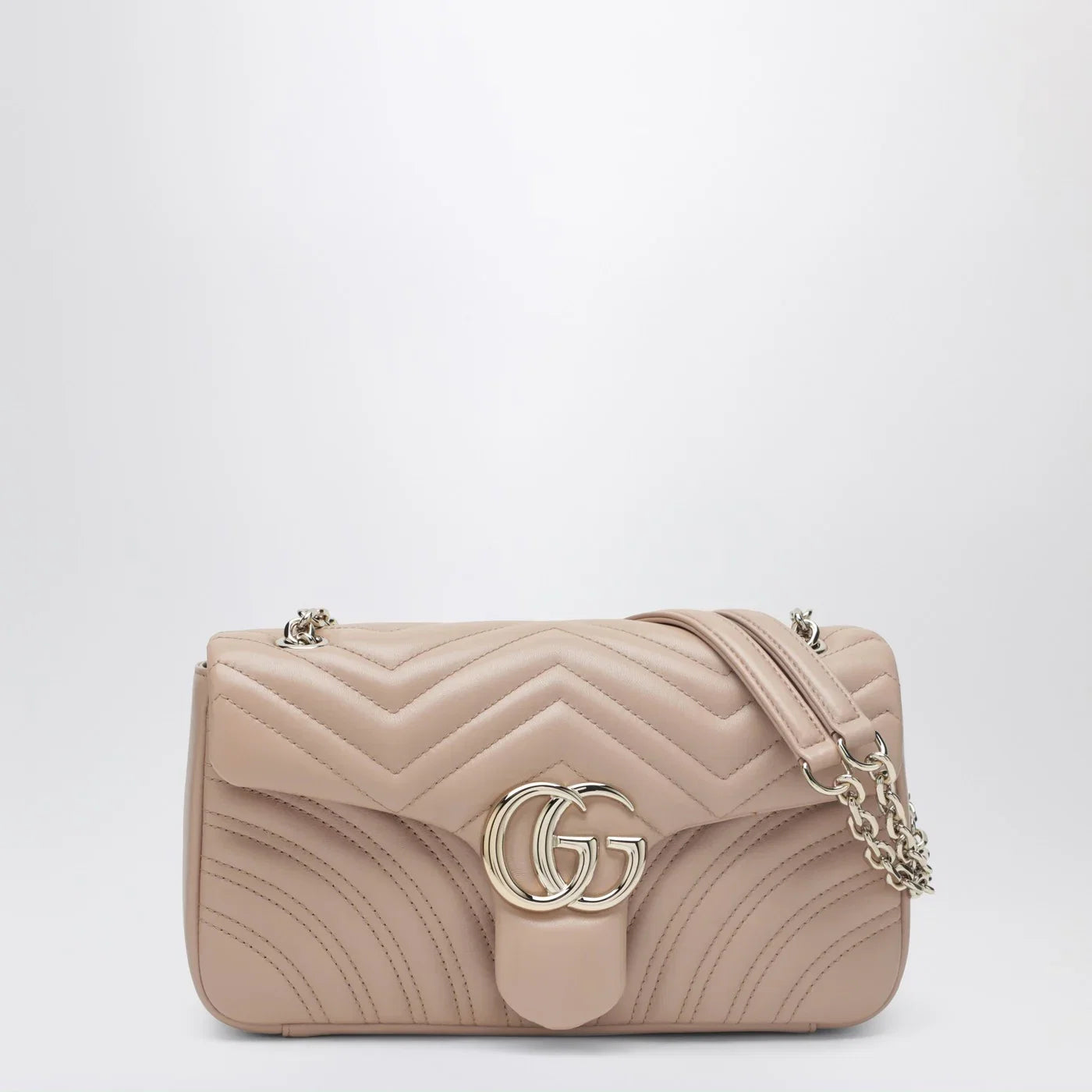 GUCCI Medium GG Marmont shoulder bag in light pink