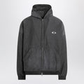 Balenciaga Trompe L''Oeil anthracite mélange cotton sweatshirt