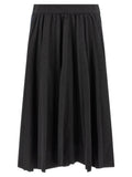 Balenciaga Hybrid Pleated Skirt