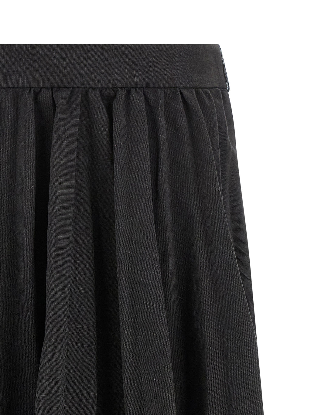 Balenciaga Hybrid Pleated Skirt