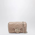 GUCCI Mini GG Marmont shoulder bag in pale pink