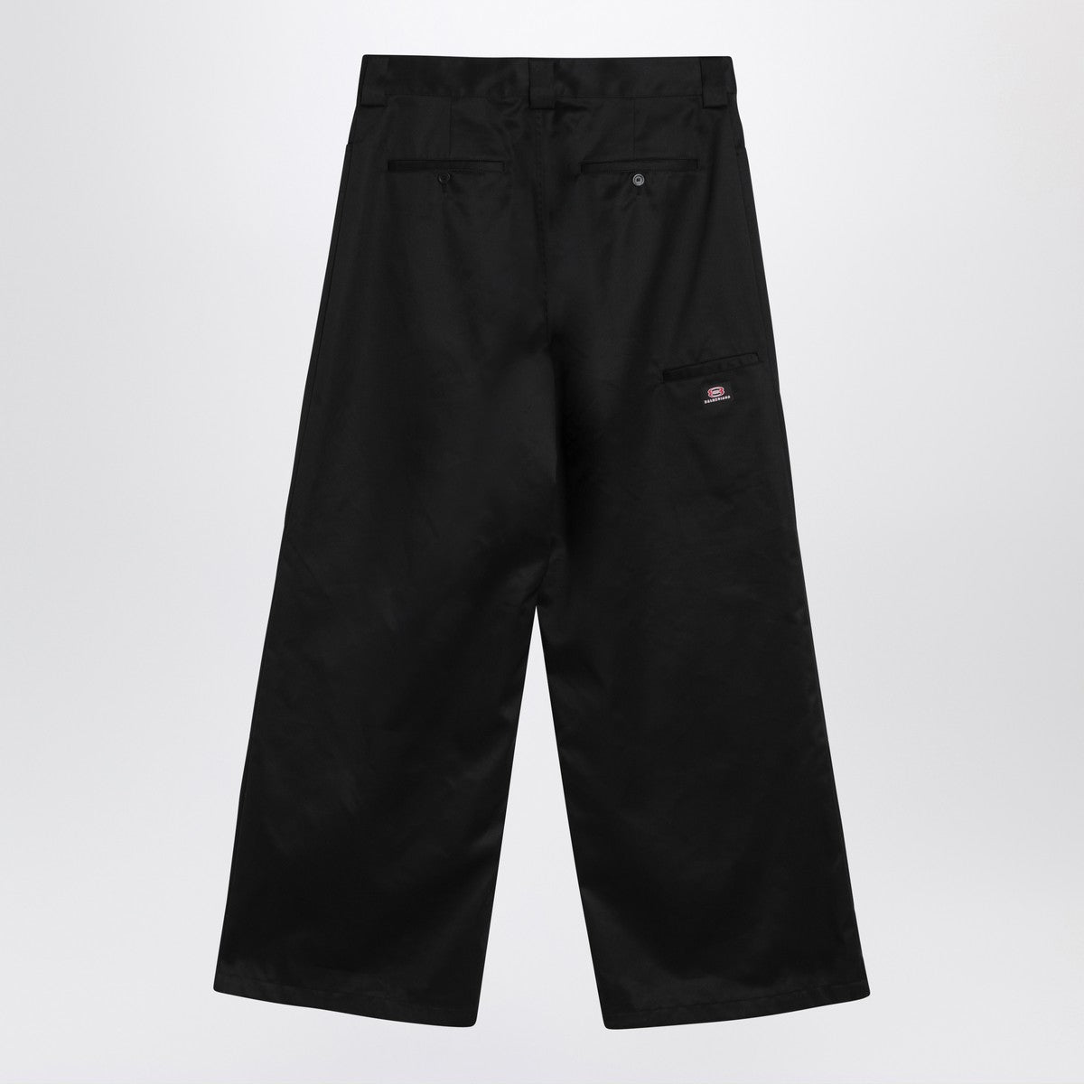Black Balenciaga Utility Workwear Pants