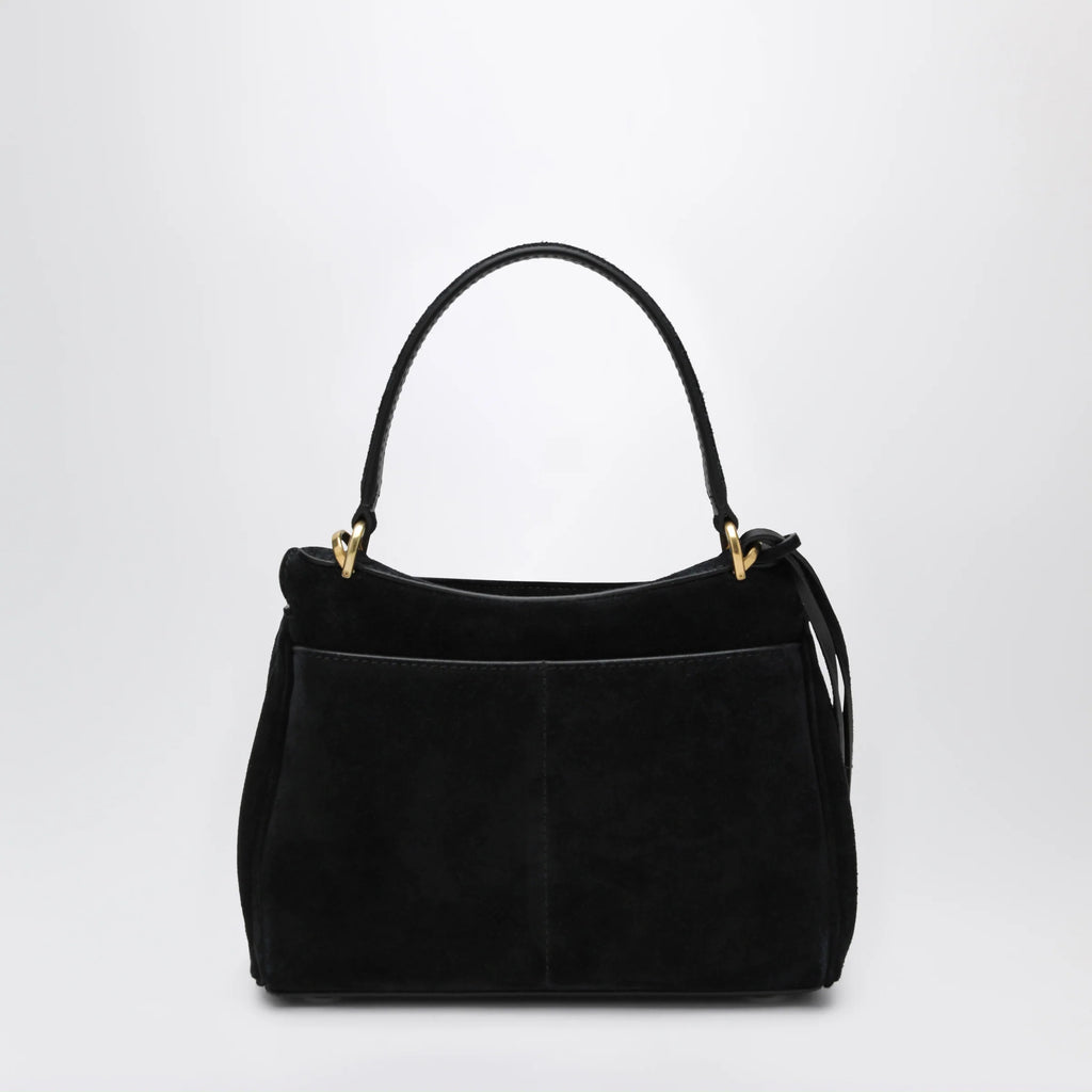 Balenciaga Rodeo Mini handbag in calf suede, black