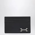 GUCCI Black cardholder with Horsebit