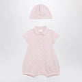 GUCCI Pink GG cotton two-piece set