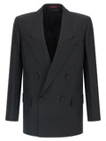 Gucci Double-breasted Technical Panama Blazer