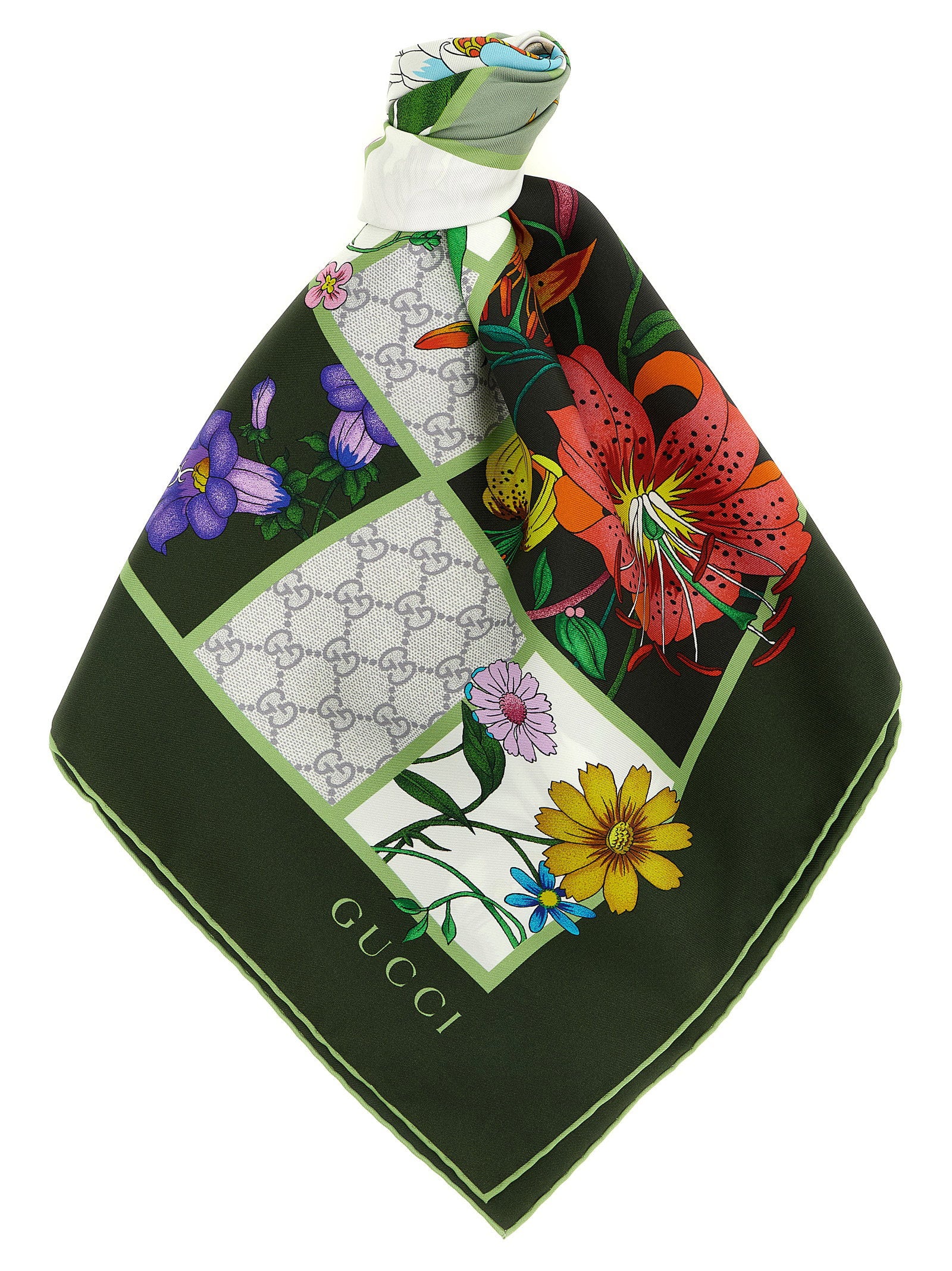 Gucci Flora And Gg Silk Yore
