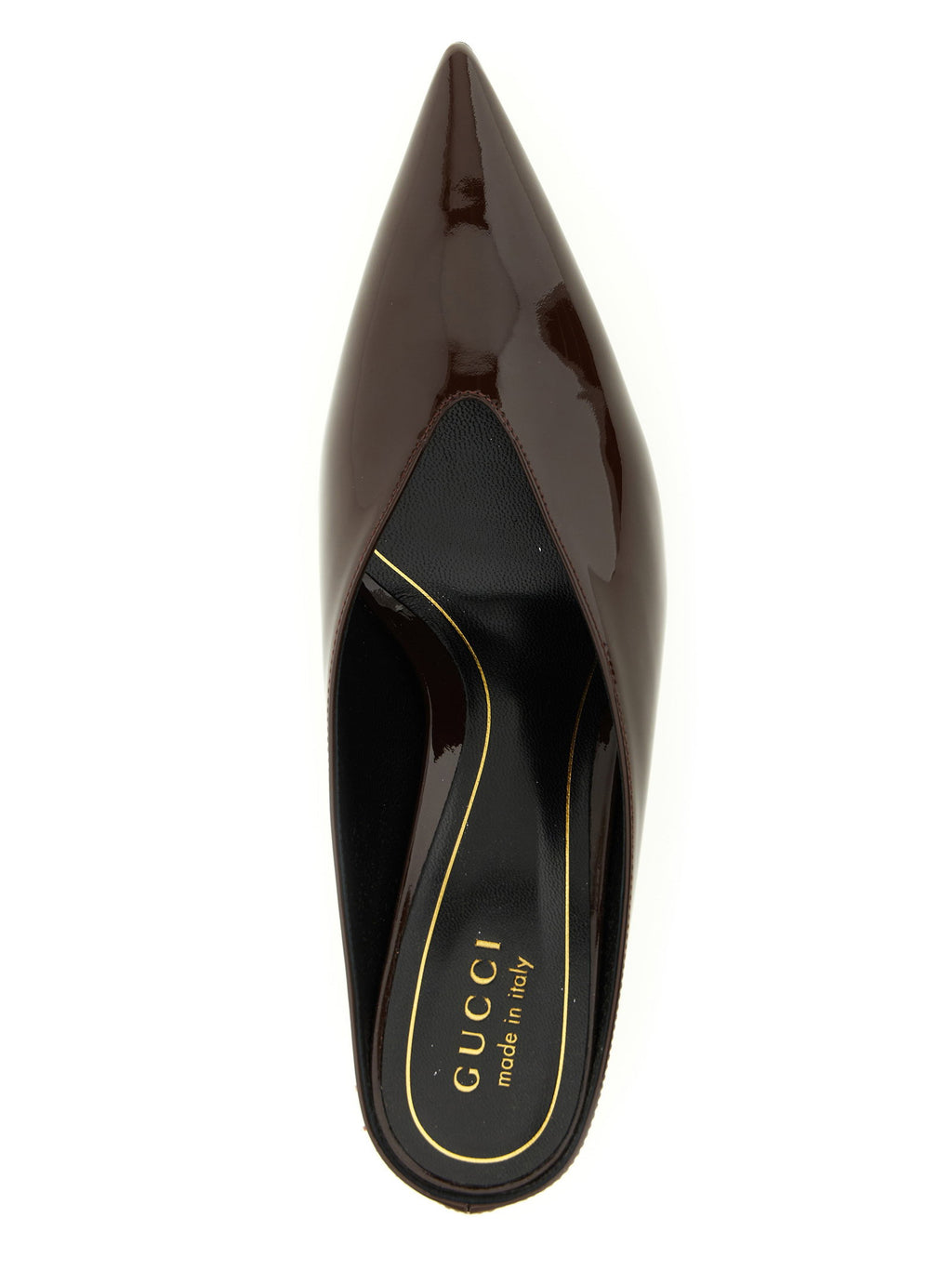 Gucci Patent Mules