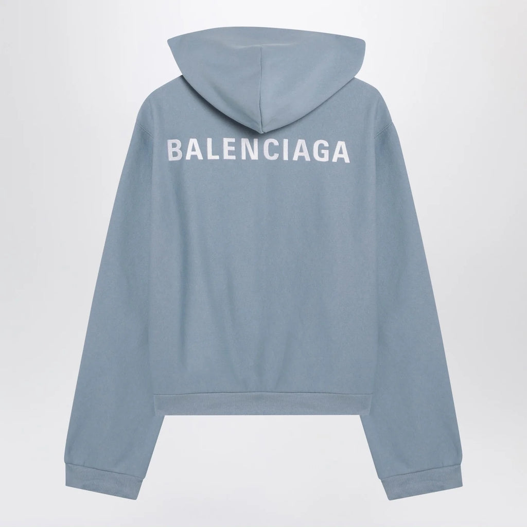 Balenciaga Back Regular Fit zip hoodie
