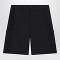 GUCCI Ink blue cotton twill shorts