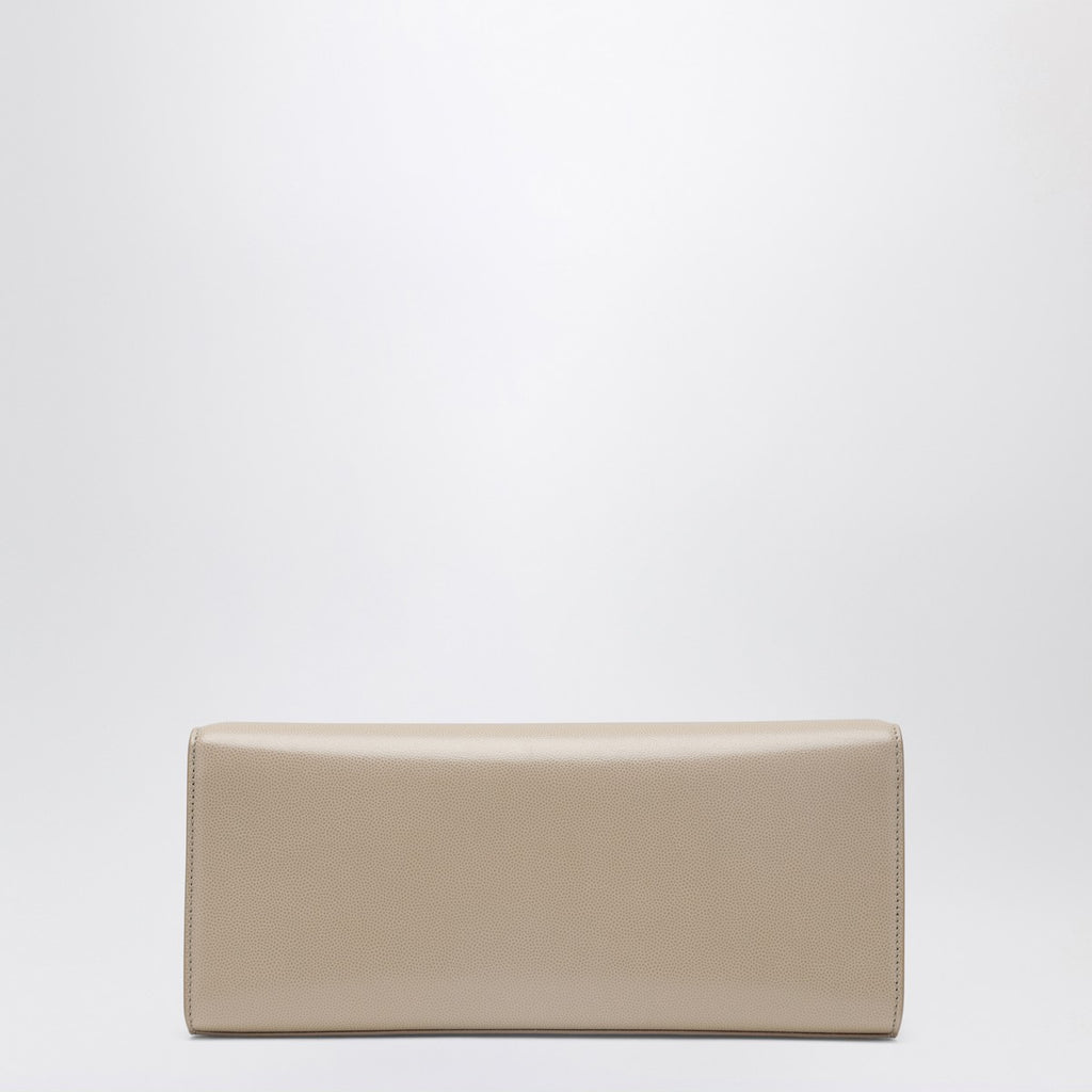 Saint Laurent Kate clutch in beige grain de poudre leather