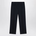 GUCCI Midnight blue technical panama trousers