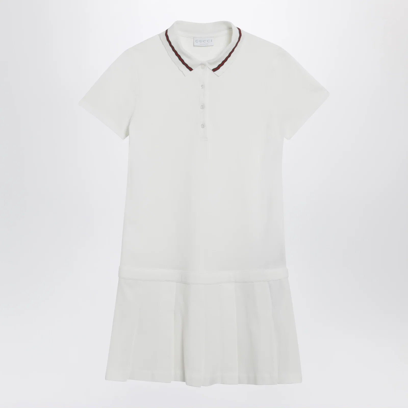 GUCCI Web Logo Polo Mini Dress
