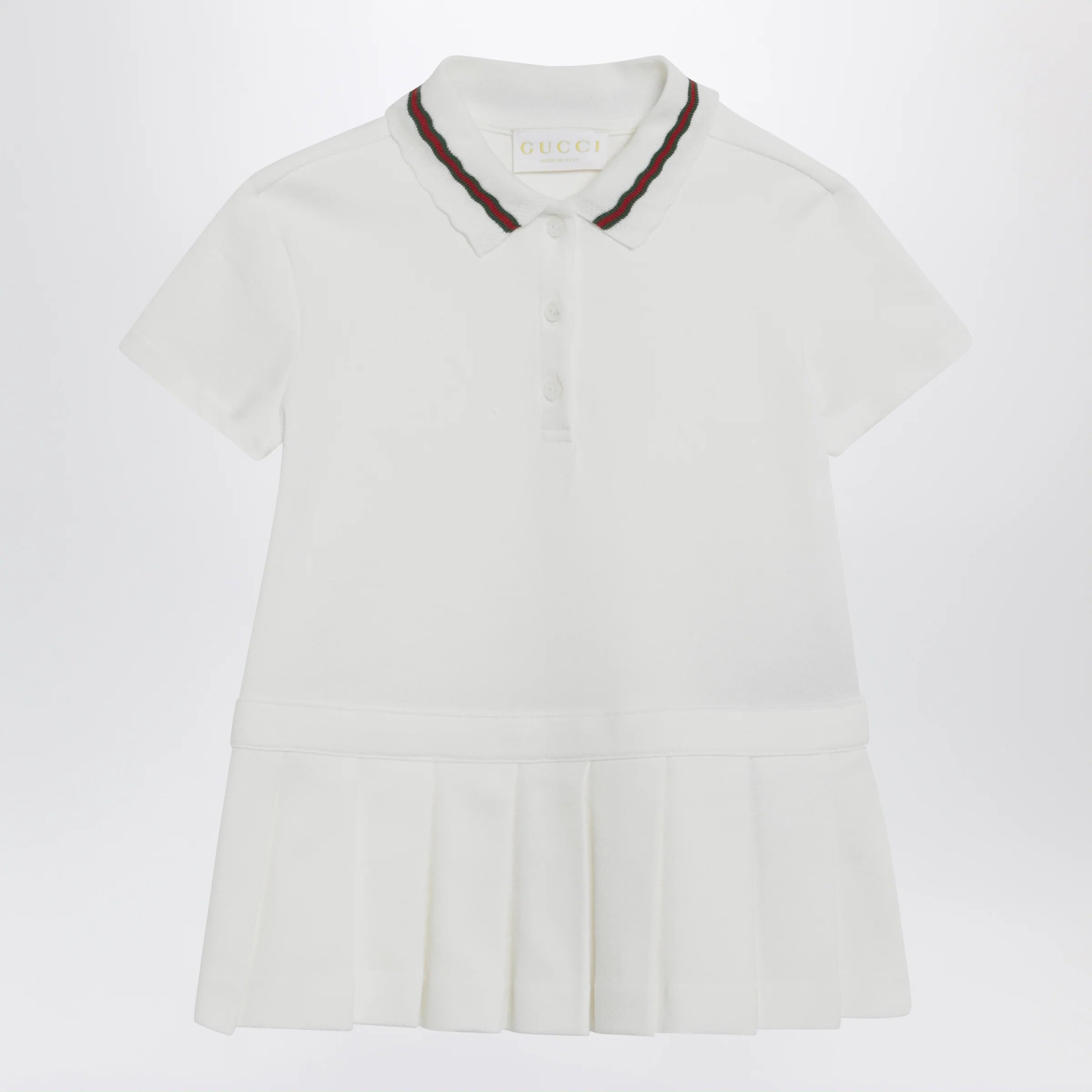 GUCCI Web Logo Polo Mini Dress