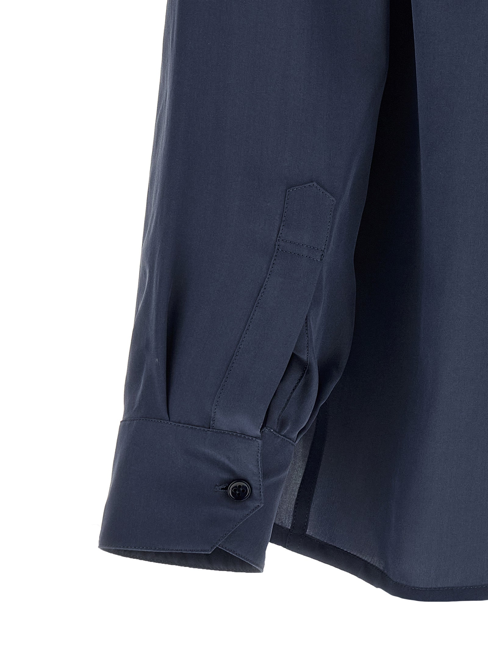 Saint Laurent Viscose And Silk Shirt