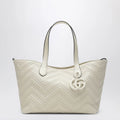 GUCCI GG Marmont medium shopping bag ivory
