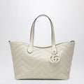 GUCCI GG Marmont medium shopping bag ivory