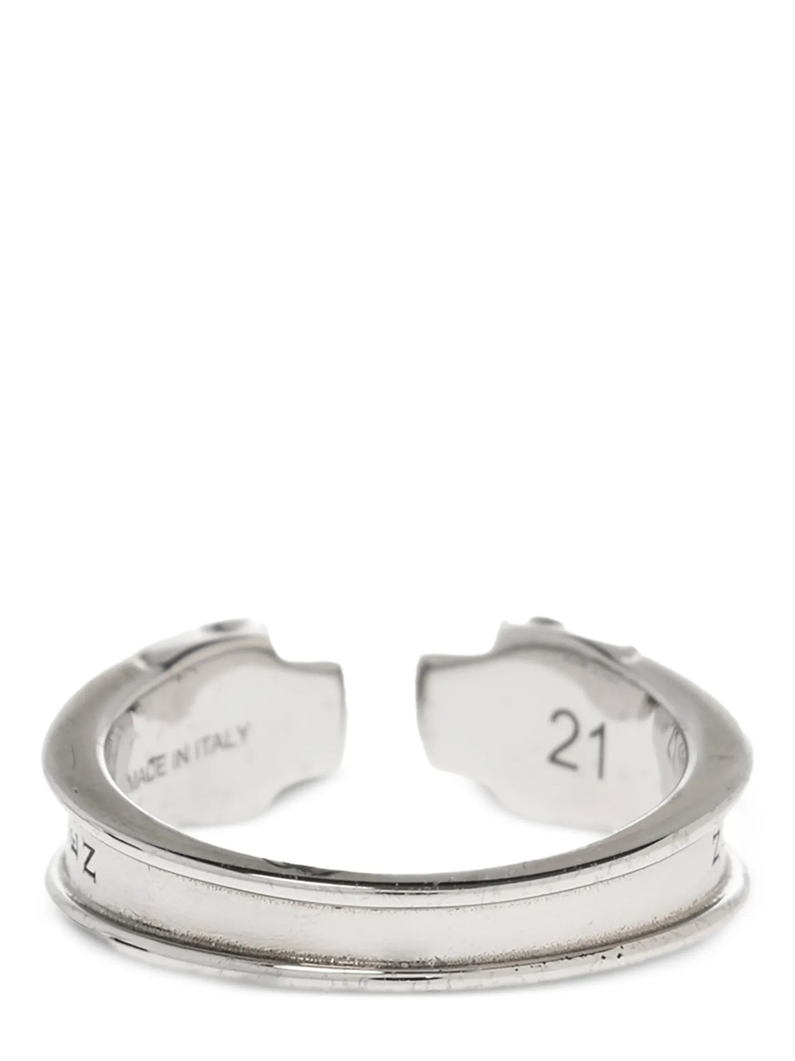 Alexander McQueen Thin Twin Skull Ring