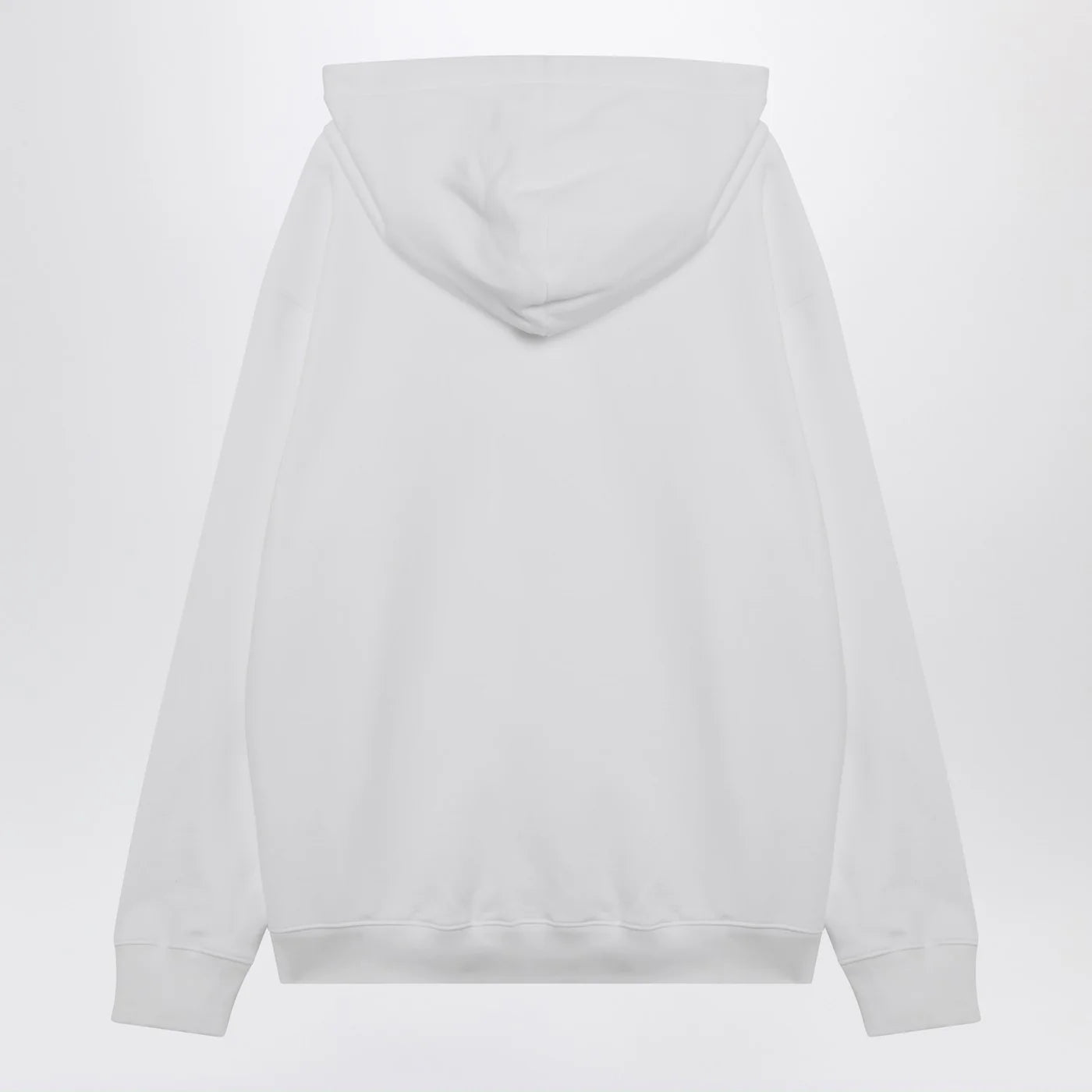 GUCCI White cotton sweatshirt with logo print
