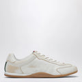 Gucci Shift Sneakers in white délavé-effect leather