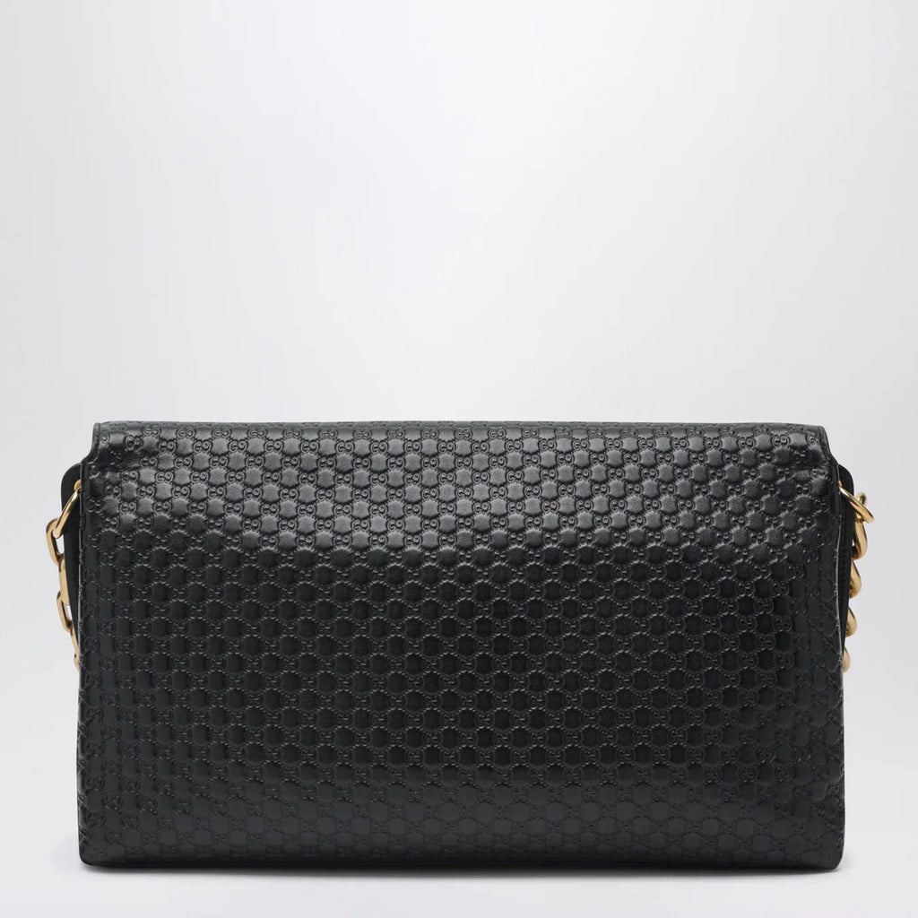 GUCCI Large black chain shoulder bag