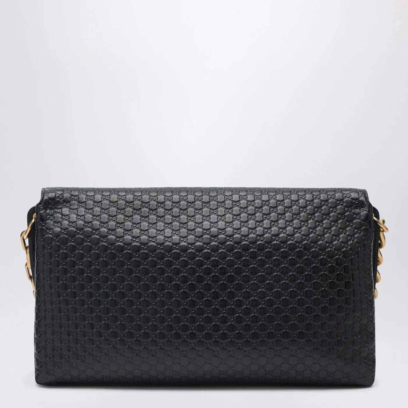 GUCCI Large black chain shoulder bag