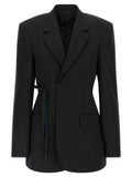 Balenciaga Wrap Tailored Blazer