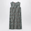 GUCCI Sage green floral lace dress