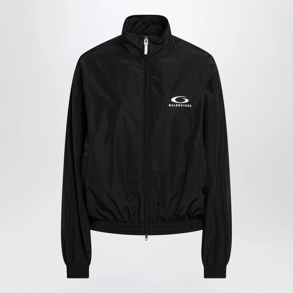 Balenciaga Black Loop Sports Icon zip jacket