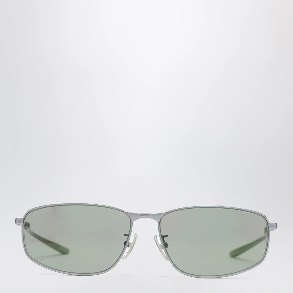 Balenciaga Rectangular Pink Metallic sunglasses