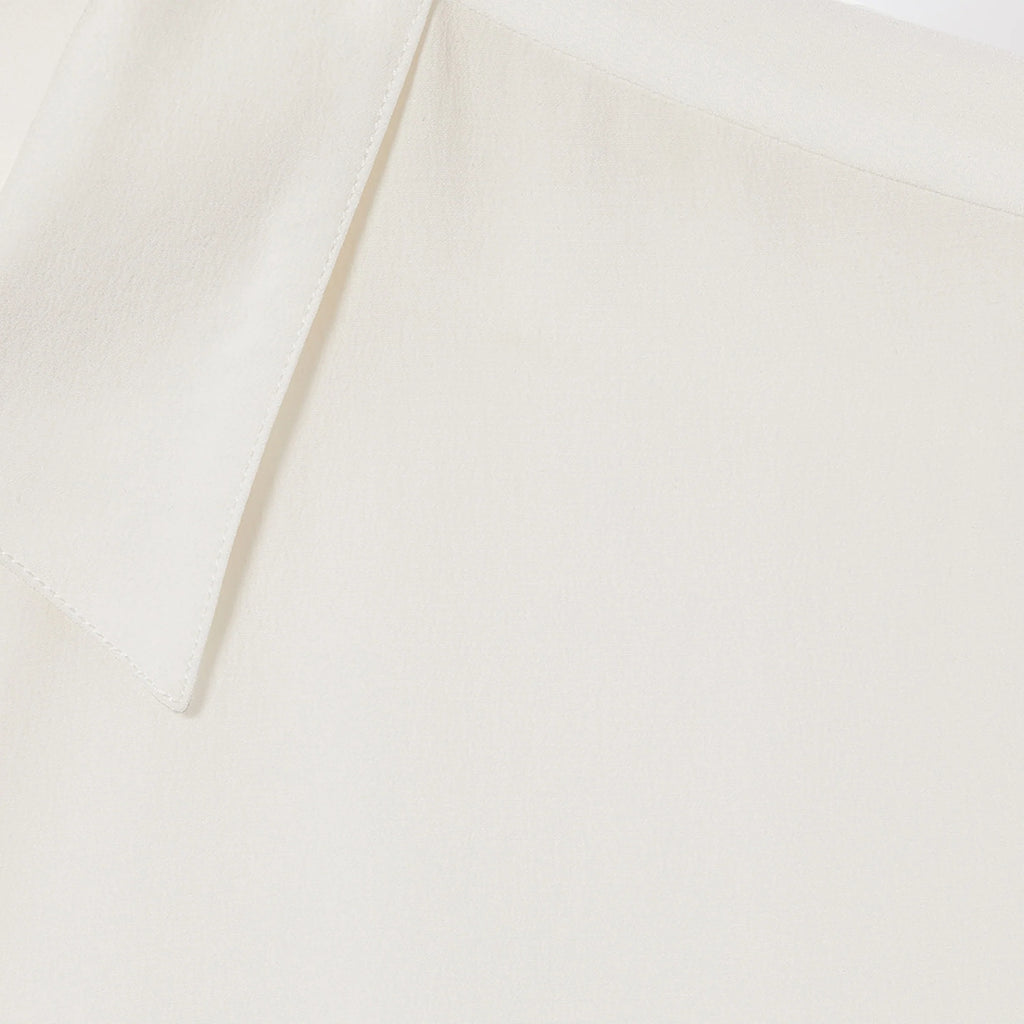 GUCCI White Silk Crêpe De Chine Shirt