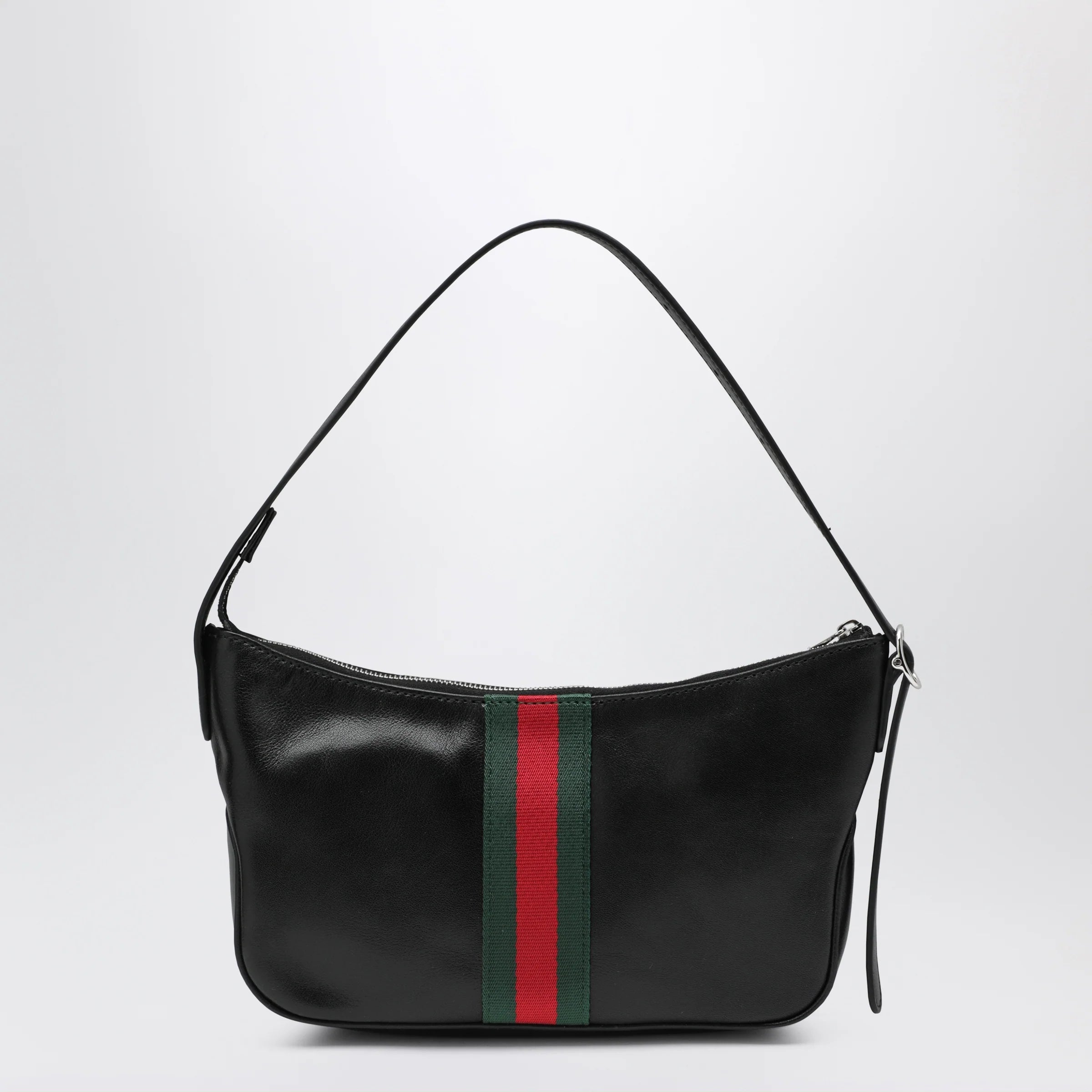GUCCI Small Black Lunetta Bag