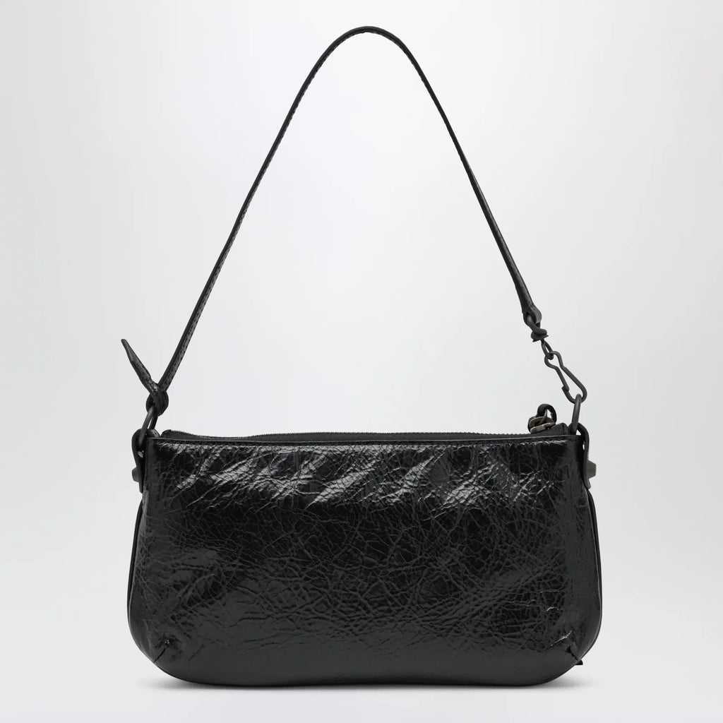 Balenciaga Le City black Arena lambskin pouch
