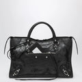 Balenciaga Le City Medium bag in Arena lambskin leather black