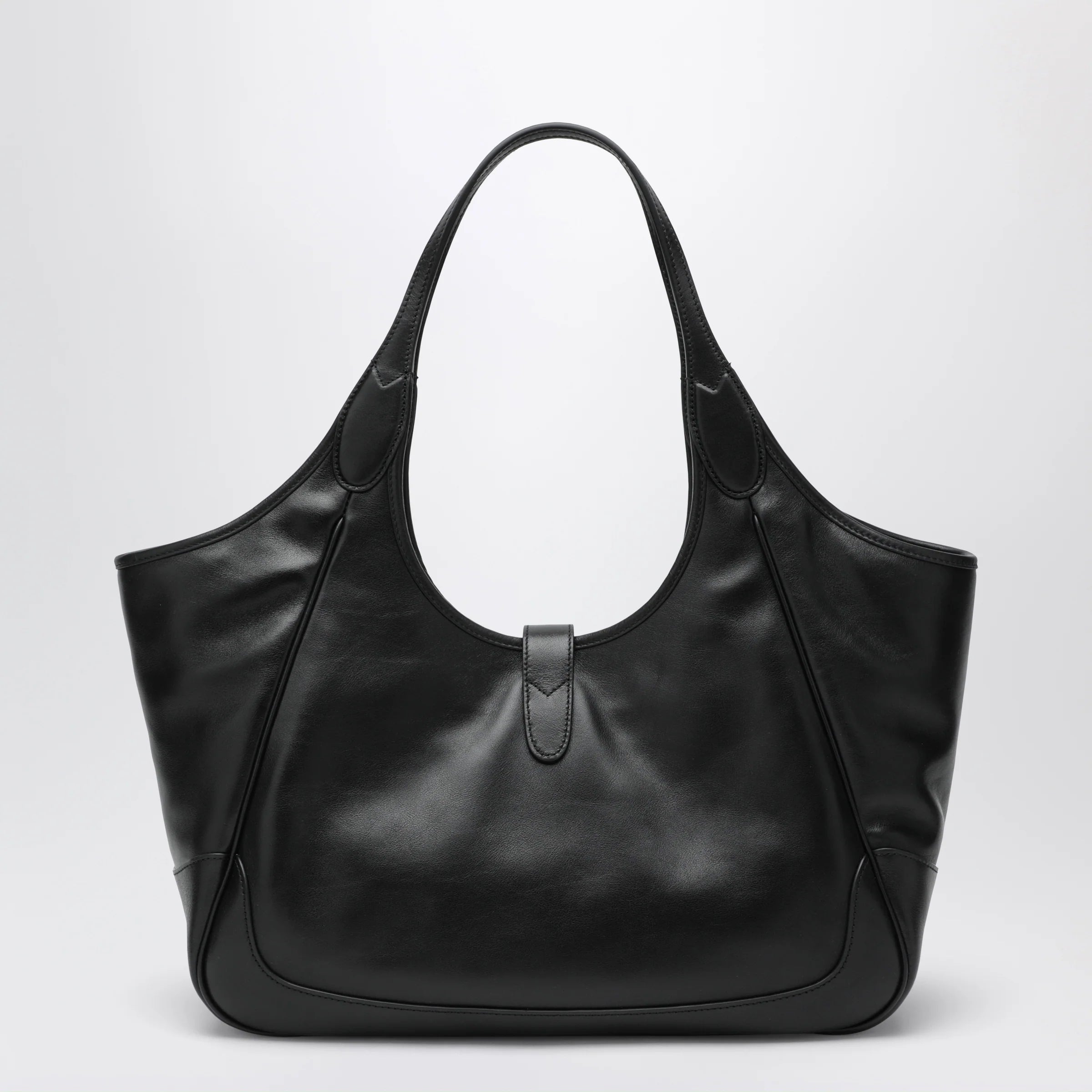 GUCCI Medium black Mercato shopping bag