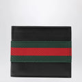 GUCCI Web Trademark bi-fold wallet black