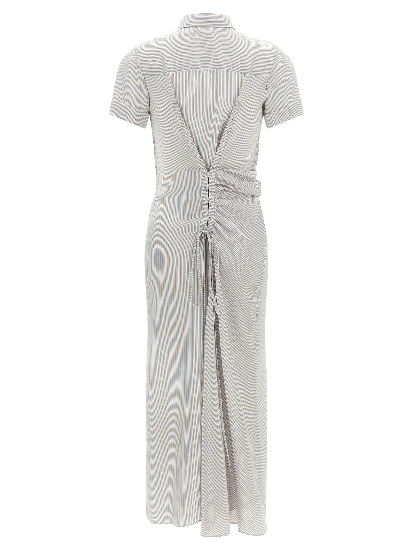 Alexander McQueen Chemisier Corset Dress