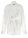 Saint Laurent Lavallière Collar Shirt