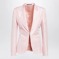 GUCCI Pink silk faille jacket