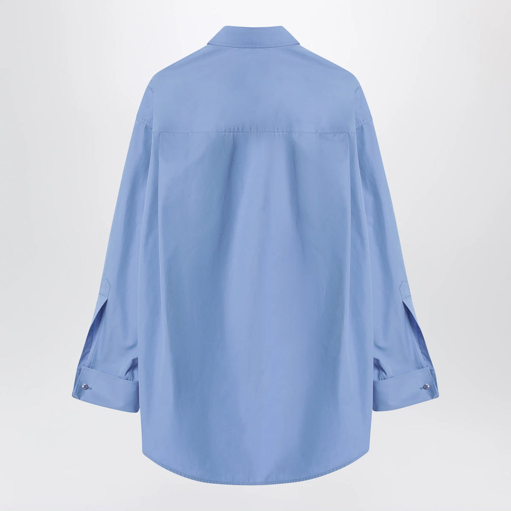 Balenciaga Light blue cotton shirt