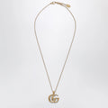 GUCCI GG Marmont necklace with gold-tone Double G pendant