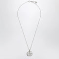 GUCCI GG Marmont necklace with silver-tone Double G pendant