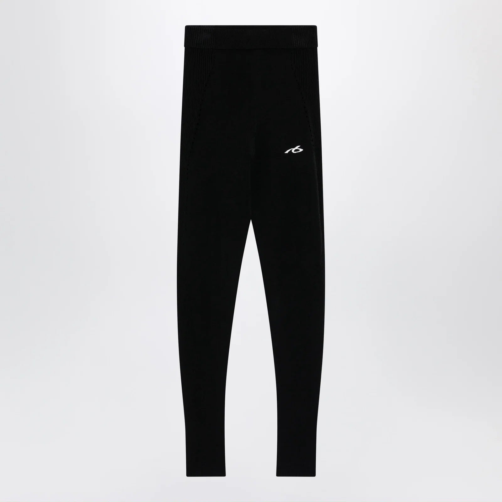 Balenciaga Black Techwear viscose leggings